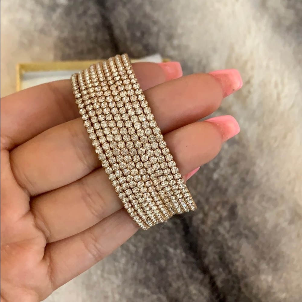 Gorgeous diamond encrusted bangle
